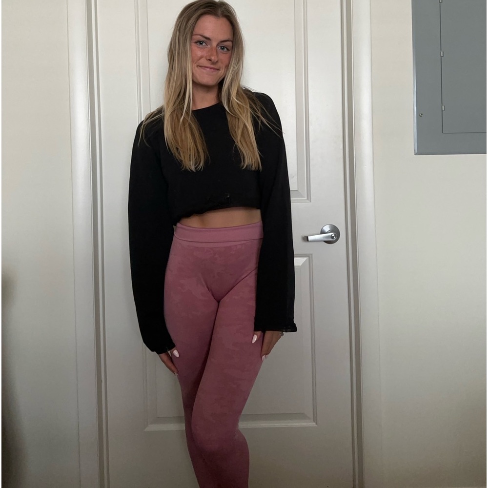 Pink Camo Leggings